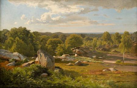 Eugen Ducker Rugen landscape Germany oil painting art